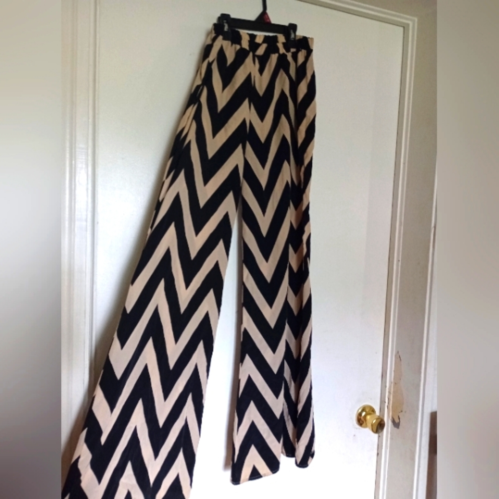 Chevron Palazzo pants
